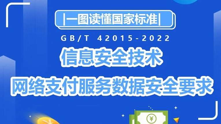 《網(wǎng)絡(luò)支付服務(wù)數(shù)據(jù)安全要求》國標(biāo)發(fā)布，一圖讀懂！